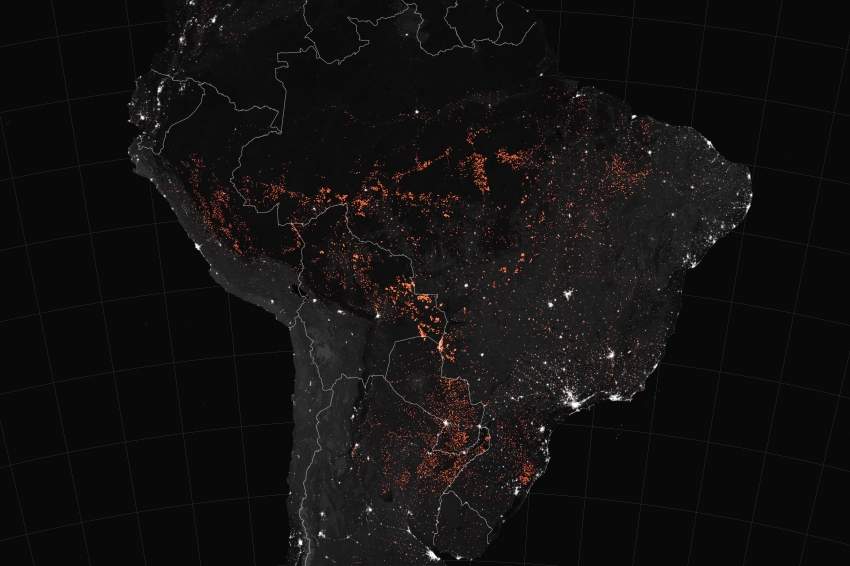 لماذا تثير حرائق الأمازون أزمة للبرازيل والعالم أخبار صحيفة الرؤية