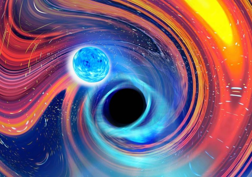 علماء فلك يرصدون ثقباً أسود يبتلع أحد النجوم النيوترونية 1231913