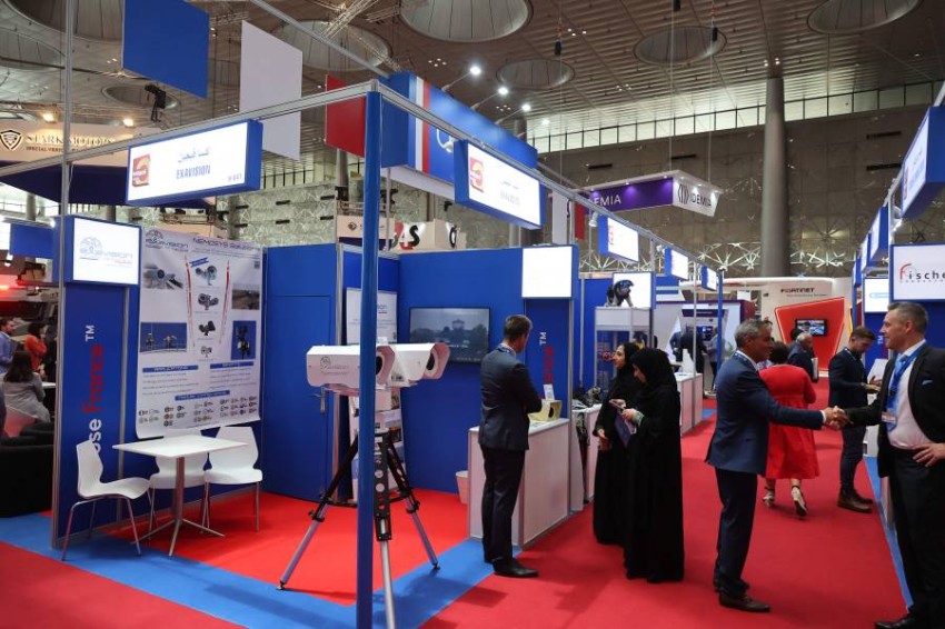 جانب من الأجنحة والمشاركين والدول في المعرض الدولي للأمن الداخلي "ميليبول 2022" الذي أقيم بالعاصمة القطرية الدوحة