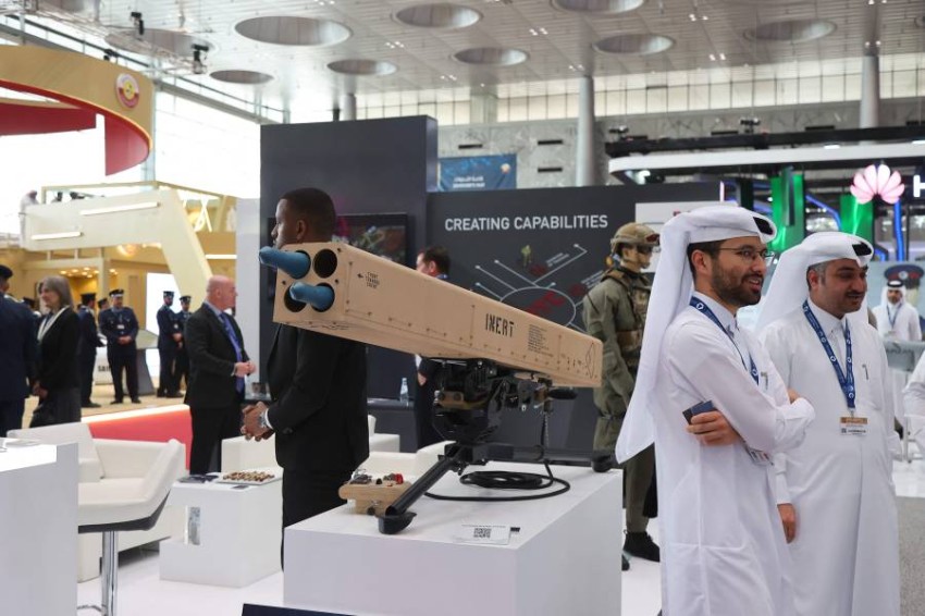 جانب من الأجنحة والمشاركين والدول في المعرض الدولي للأمن الداخلي "ميليبول 2022" الذي أقيم بالعاصمة القطرية الدوحة